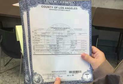 美国产子出生证明材料遗失该怎么办?这样补救!